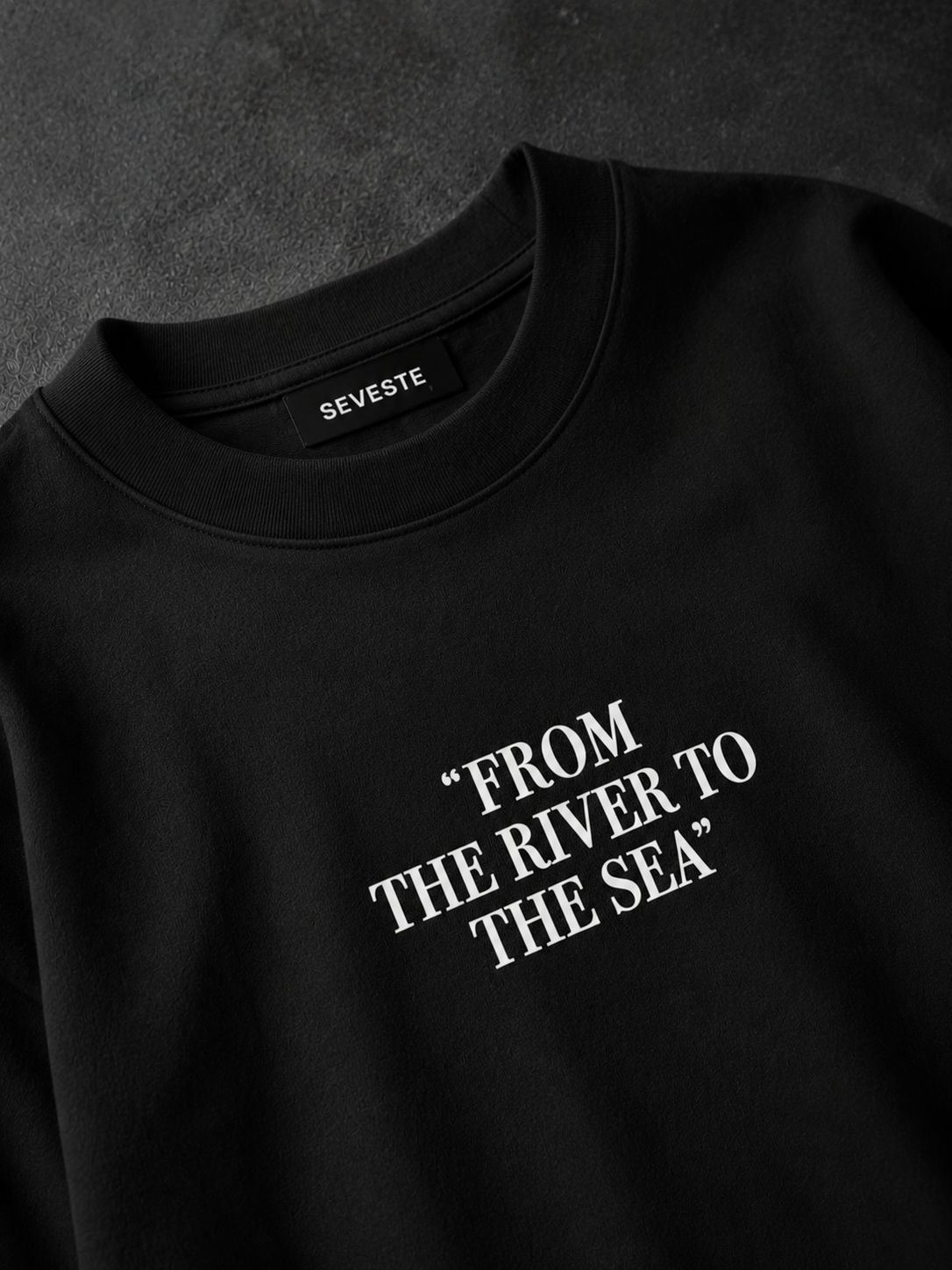From The River To The Sea Oversized Tee