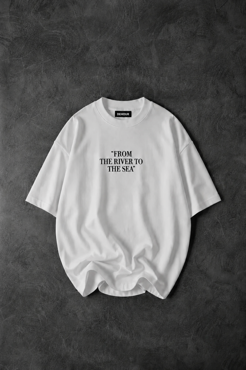 From The River To The Sea Oversized Tee