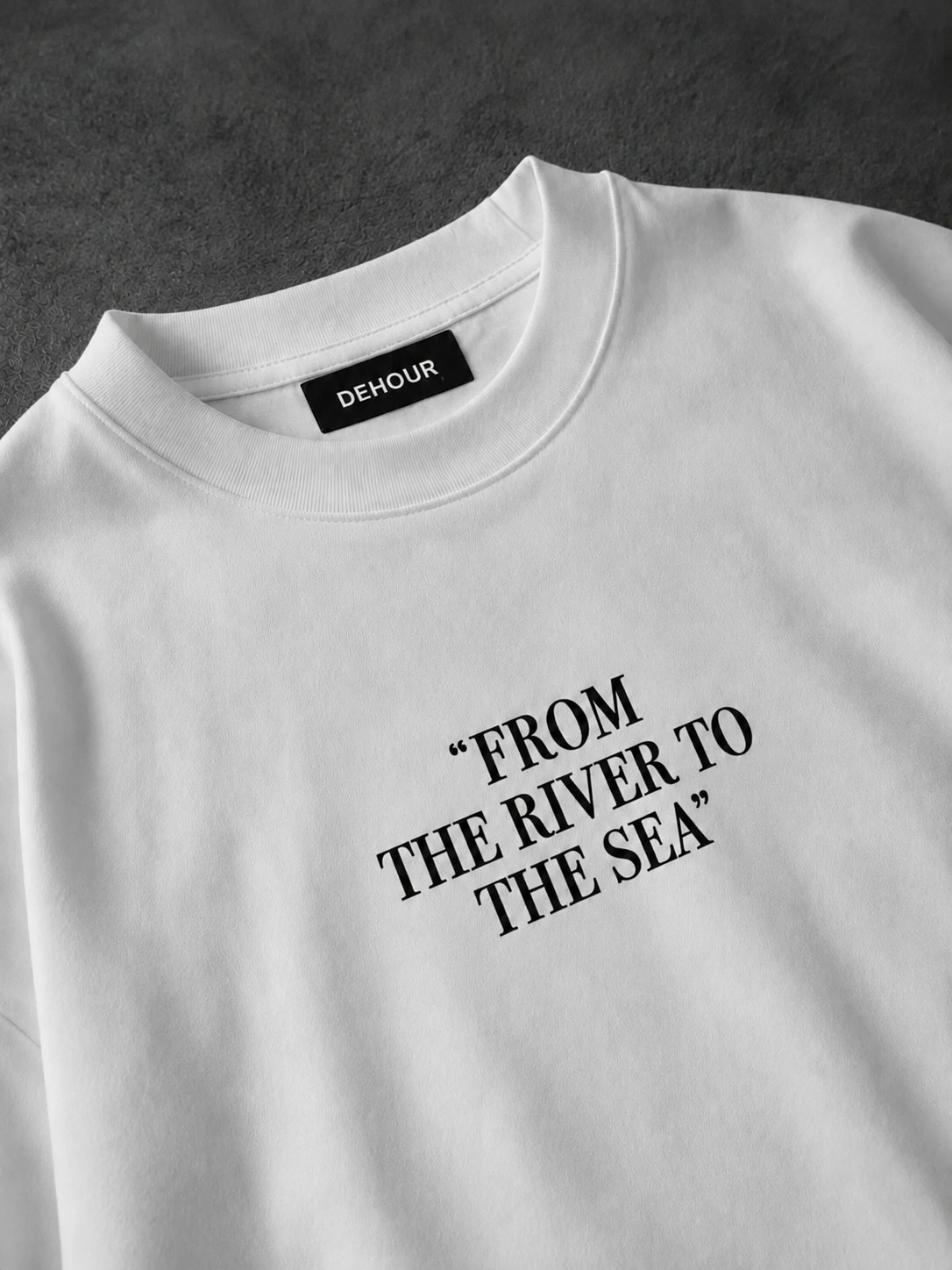From The River To The Sea Oversized Tee