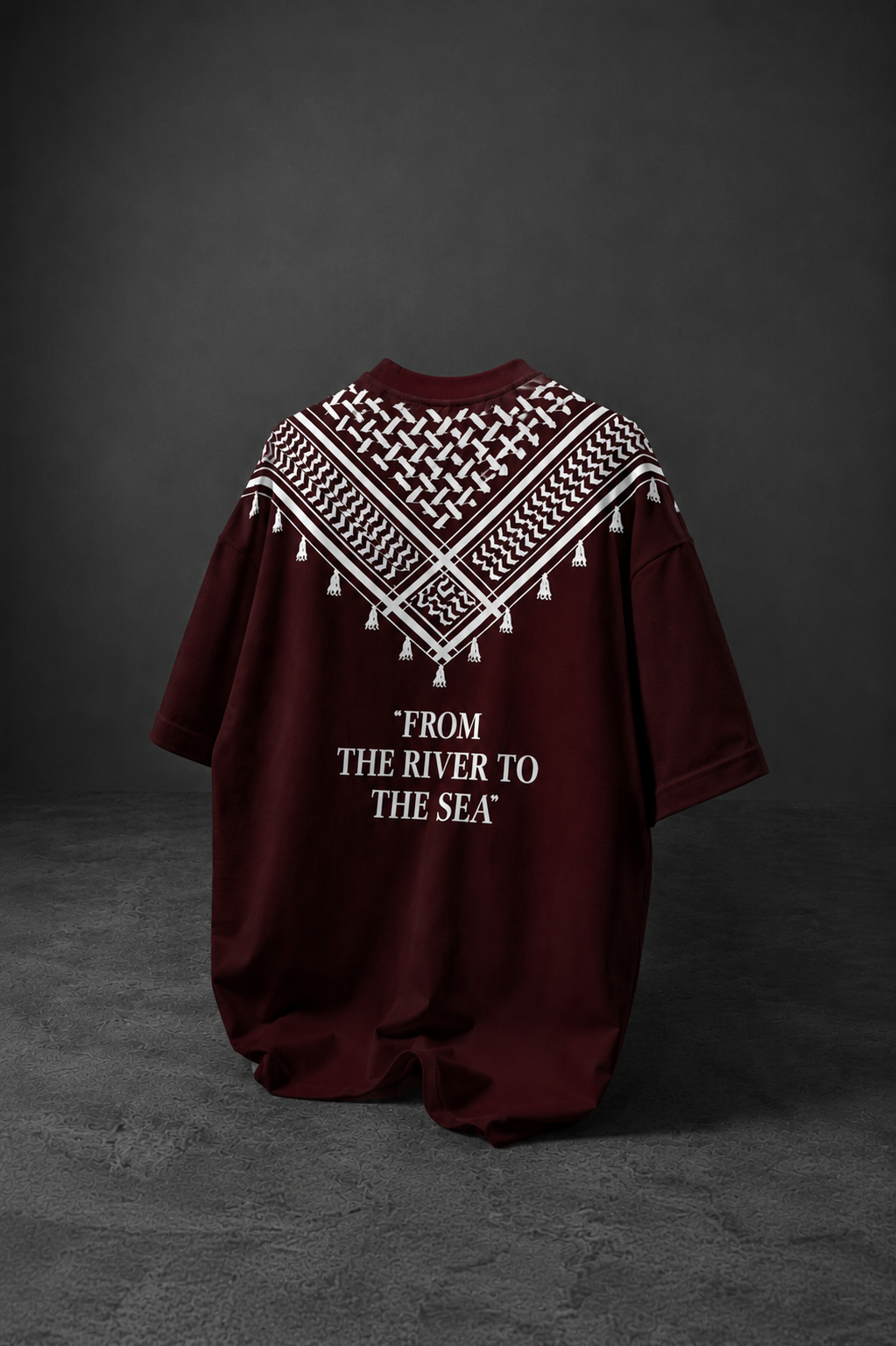 From The River To The Sea Oversized Tee