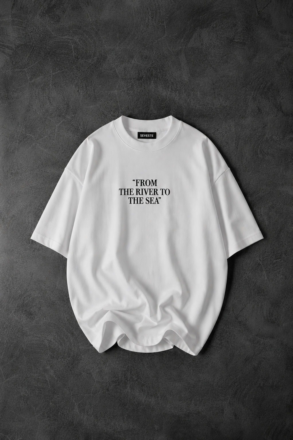 From The River To The Sea Oversized Tee