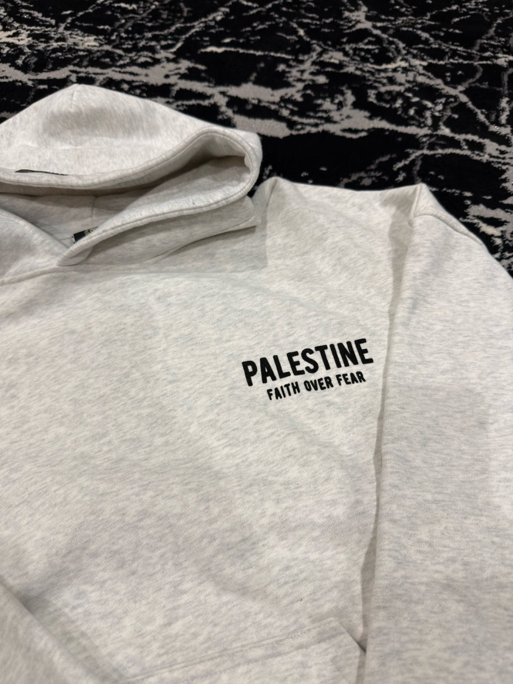 Faith Over Fear Oversized Hoodie
