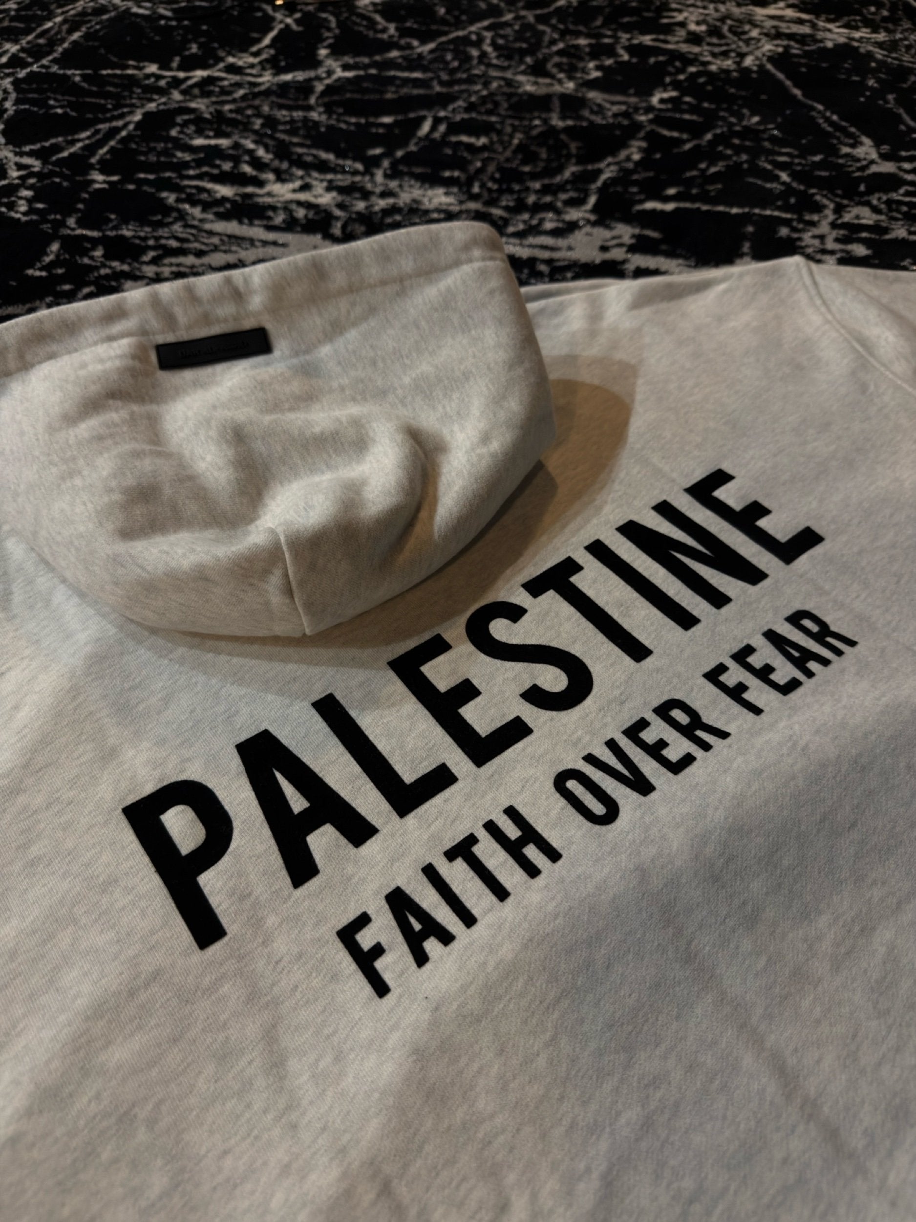 Faith Over Fear Oversized Hoodie