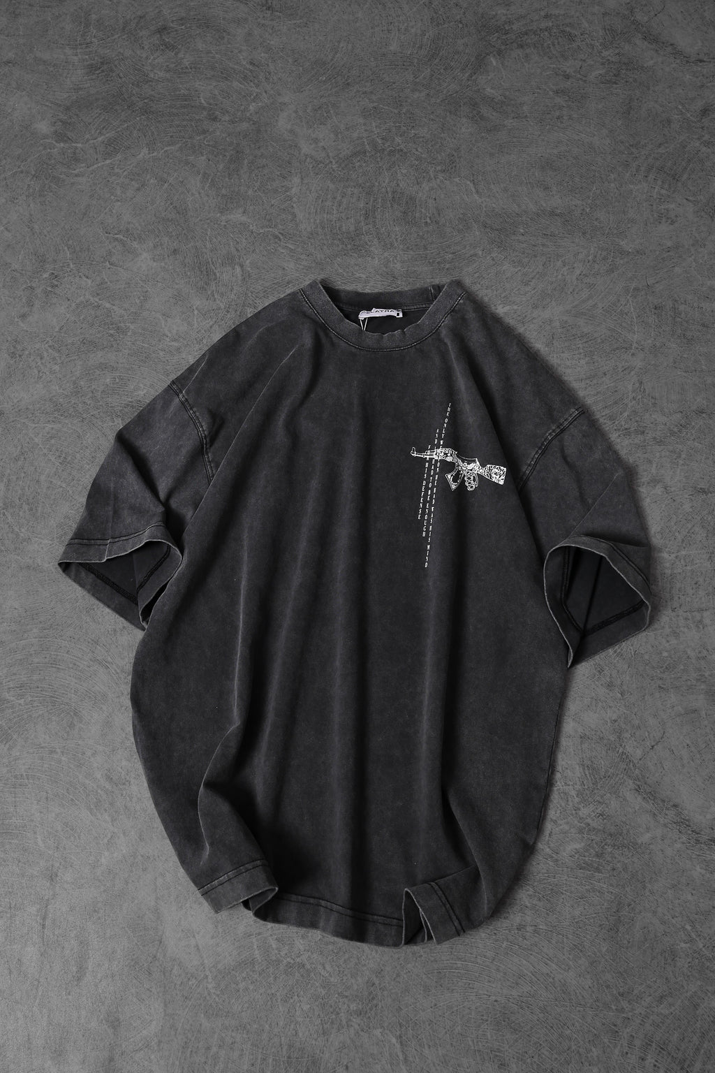 AK-47 Washed Oversized Tee