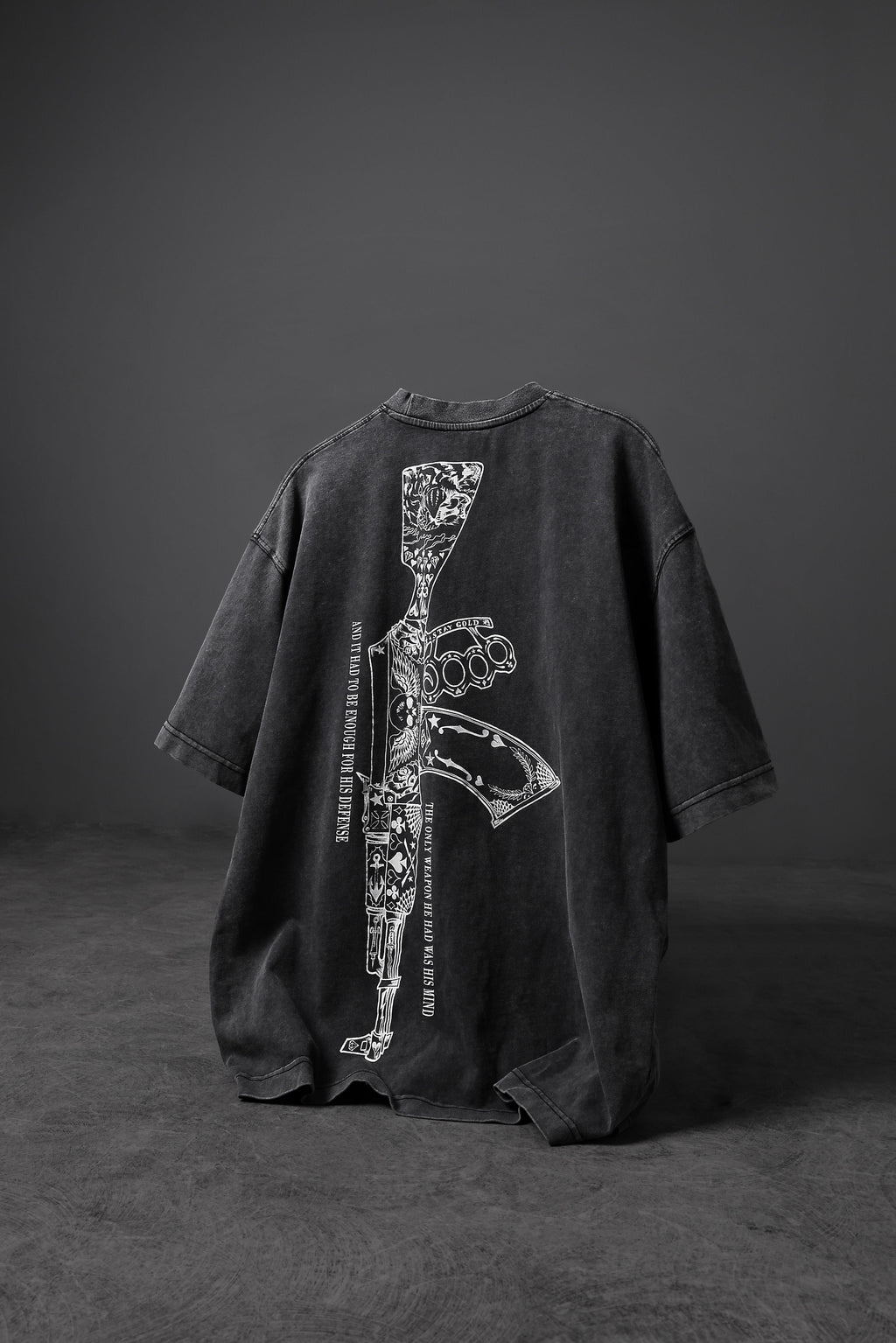 AK-47 Washed Oversized Tee