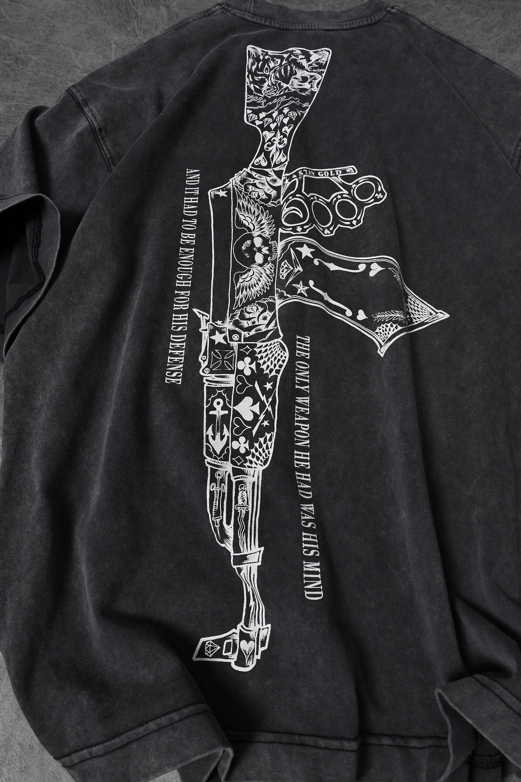 AK-47 Washed Oversized Tee