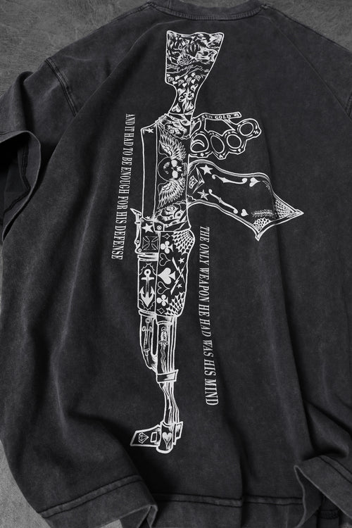 AK-47 Washed Oversized Tee